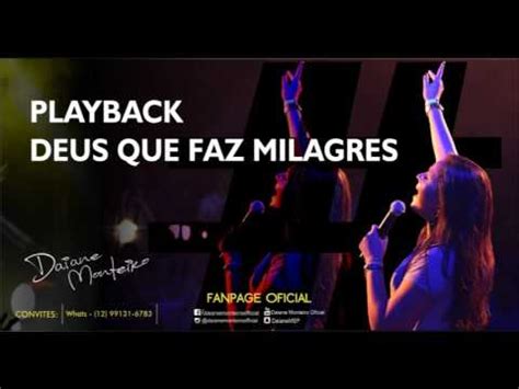 PLAYBACK Deus Que Faz Milagres YouTube