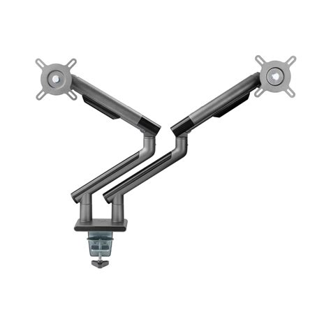 ema slim dual monitor arm  kg space greywhite