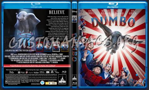 Dumbo (2019) blu-ray cover - DVD Covers & Labels by Customaniacs, id ...