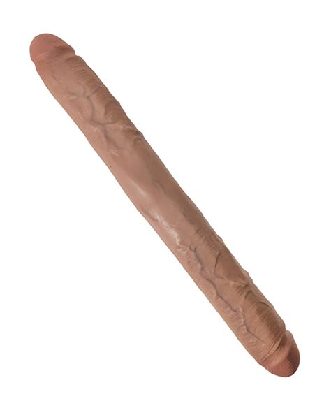 King Cock In Thick Double Dildo Tan Pipedream Satisfaction