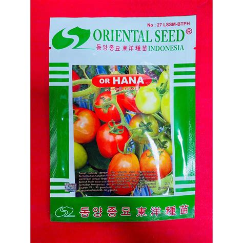 Jual Benih Tomat Hibrida F Or Hana Kemasan Gr Dari Oriental Seed