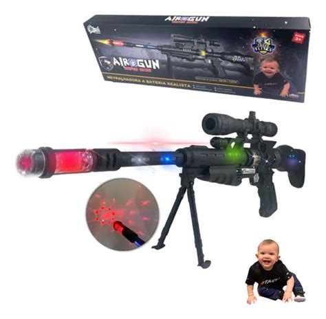 Sniper Brinquedo Infantil Crianças Acende Luzes Som MercadoLivre