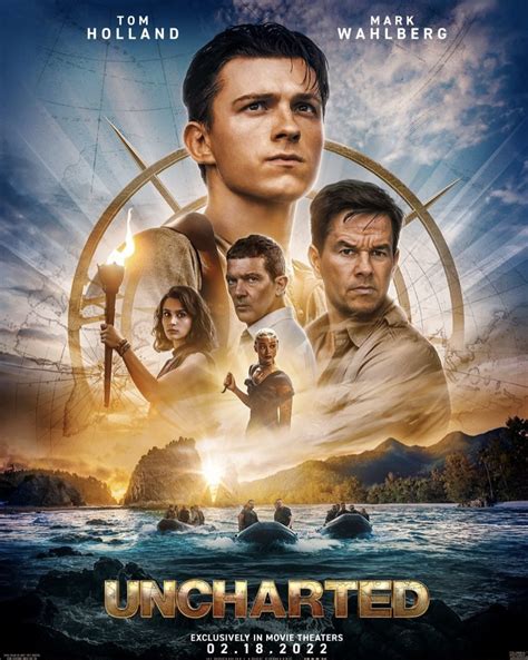 Uncharted Online Il Poster Ufficiale Del Film Con Tom Holland E Mark