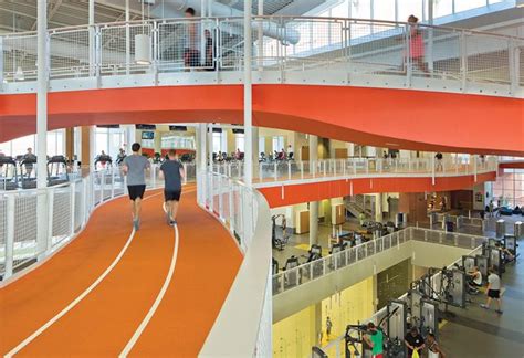 Making Tracks a Focal Point of Recreation Center Design | Sports