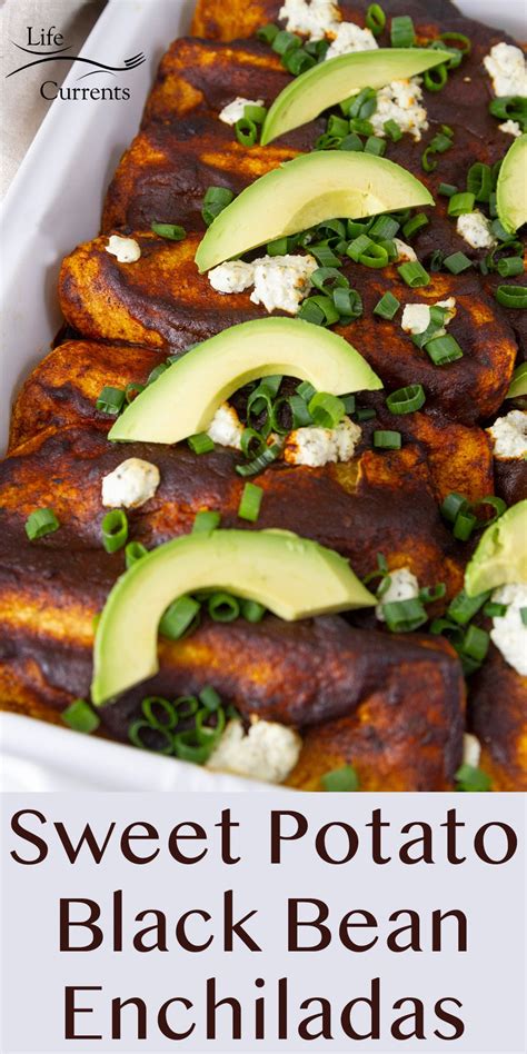 Sweet Potato Black Bean Enchiladas Yummy Casserole Recipes Sweet