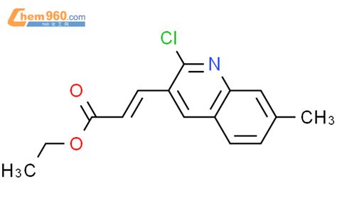 846061 10 7 2 PROPENOIC ACID 3 2 CHLORO 7 METHYL 3 QUINOLINYL