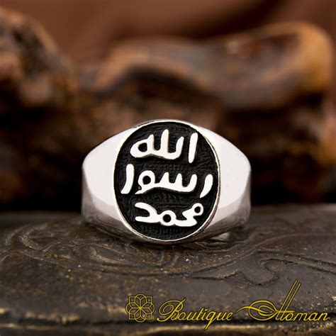 Maher Zain Ring Mohammed Rasul Allah Ring Boutique Ottoman Exclusive