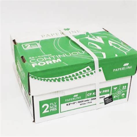 Jual Kertas Continuous Form CF Paperline 2 Ply 9 5 X 11 PRS Shopee