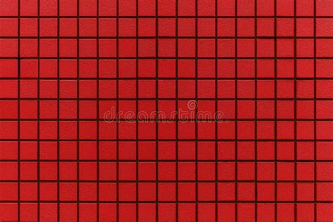 Red mosaic tile pattern stock photo. Image of seamless - 191118930