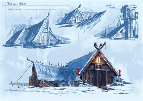 Creating Viking Universe Artworks By Quentin Marsollier Desenho