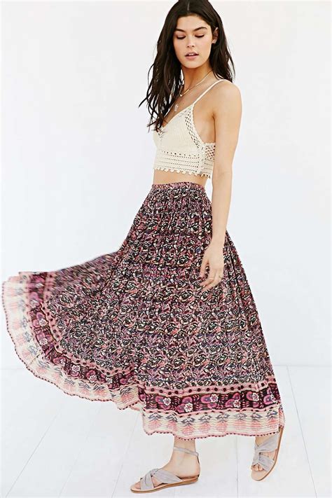 Raga Printed Maxi Skirt Printed Maxi Skirts Maxi Skirt Skirts