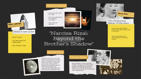 "Narcisa Rizal: Beyond the Brother's Shadow" by Mark Ramirez on Prezi