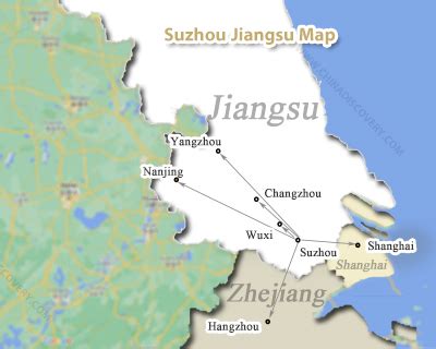 Suzhou Tourist Map