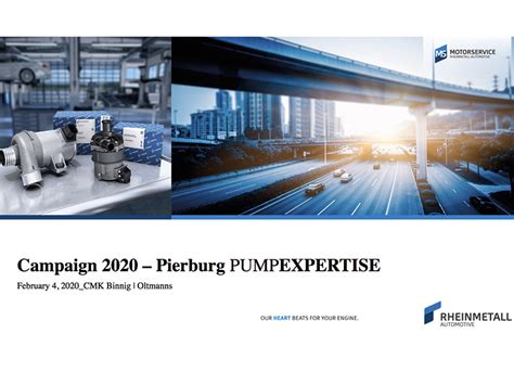Nueva campaña de bombas Pierburg de MS Motorservice | Mundorecambio.info