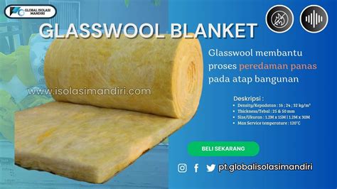 Beli Peredam Suara Glasswool D16 Solo