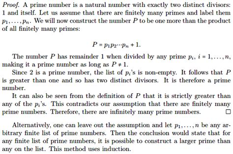 Prove That There Are Infinte Prime