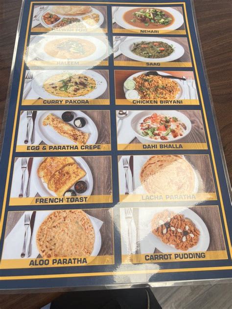 Menu At Desi Breakfast Club Herndon