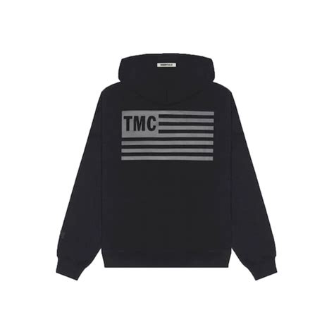 Fear Of God Essentials X Tmc Crenshaw Hoodie Black Underrated Store