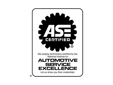 Ase Certified Logo Png Vector In Svg Pdf Ai Cdr Format