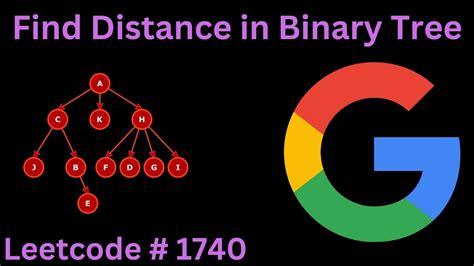 FIND DISTANCE IN BINARY TREE LEETCODE 1740 PYTHON GRAPH BFS