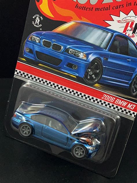 HOT WHEELS BMW M E RLC BLUE RedLine Club Aukro