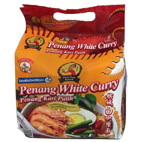 Nyor Nyar Penang White Curry Instant Noodle Mee Kari Putih 槟城白咖喱面