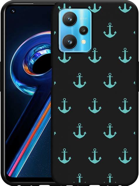 Realme 9 Pro Hoesje Zwart Ankers II Designed By Cazy Bol