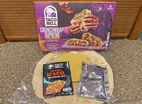 Taco Bells Crunchwrap Supreme Kit Is Better Than The Real Thing