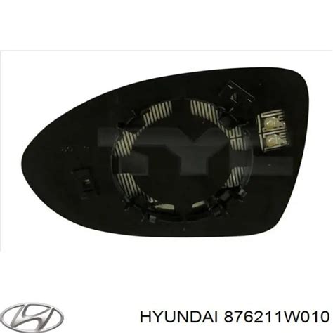 W Hyundai Kia Cristal De Espejo Retrovisor Exterior Derecho