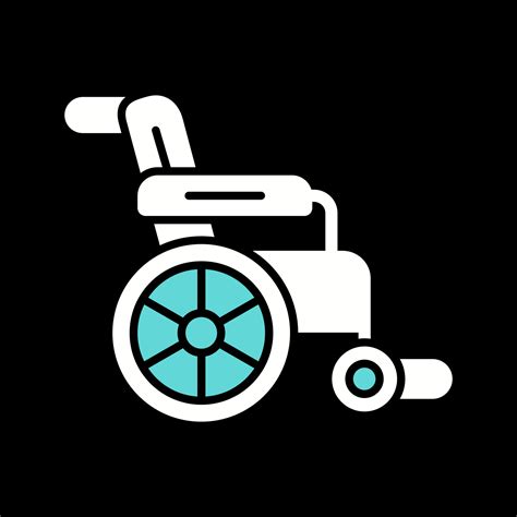 Wheelchair Vector Icon 17474383 Vector Art at Vecteezy