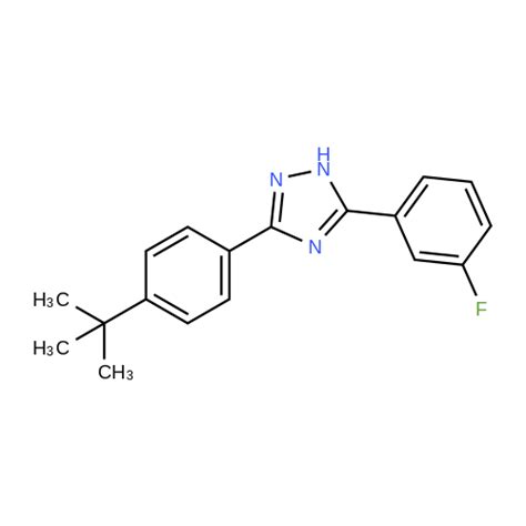 1209330 60 8 3 4 Tert Butyl Phenyl 5 3 Fluorophenyl 1H 1 2 4