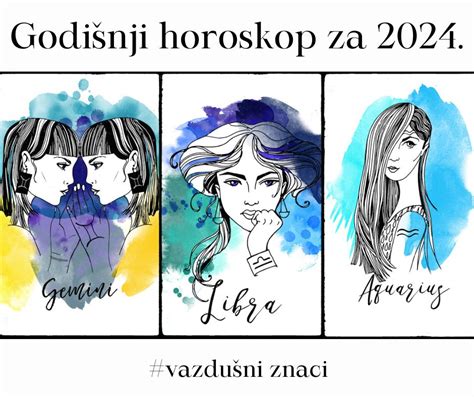 Godišnji horoskop za 2025 vazdušni znaci Šta čeka Blizance Vagu i