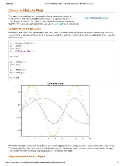 MATLAB PLOT | PDF