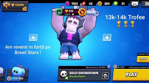 Am Revenit Pe Brawl Stars Push Inapoi Spre 14k Trofee YouTube