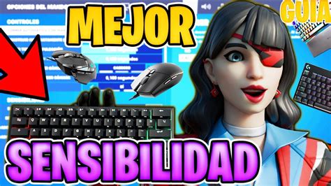 💥 La Mejor Sensibilidad Para Teclado Y Raton En Fortnite💥 Guía