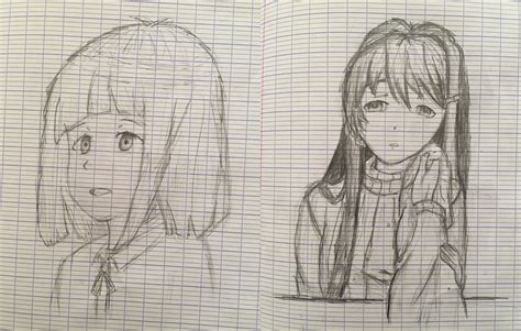 Anime People Sketches