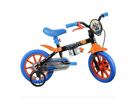 Bicicleta Caloi Lazer Hot wheels Aro Hot Wheels o Melhor Preço é no Zoom