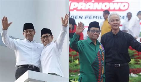 Anies Muhaimin Dan Ganjar Mahfud Resmi Mendaftar Ke Kpu Id