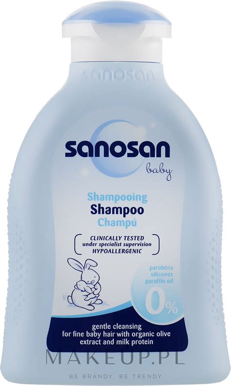 Sanosan Baby Shampoo Szampon Dla Dzieci Makeup Pl