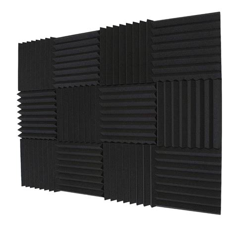 TRUE NORTH Acoustic Foam Panels 12 Pack (1" or 2" Thick) – Acoustic ...