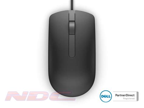 Dell Ms Optical Wired Mouse Black