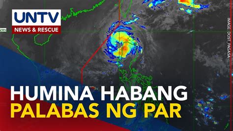 Bagyong Marce Humina Na Signal No 4 Nakataas Pa Rin Sa Bahagi Ng