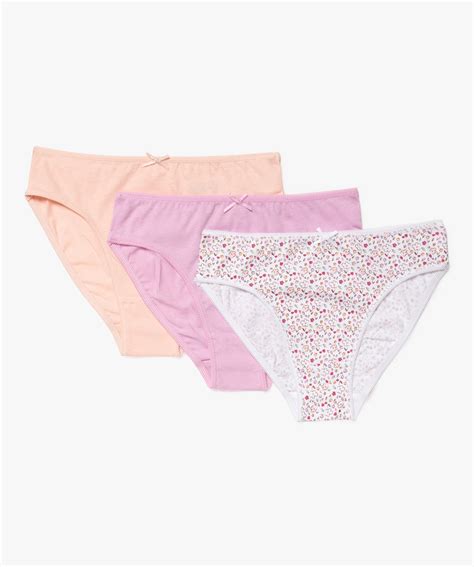 Culottes Assorties En Coton Biologique Extensible Fille Lot