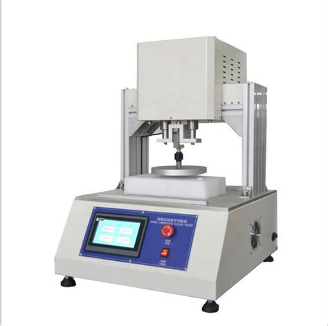 Sponge Indentation Hardness Tester Foam Fatigue Compression Testing