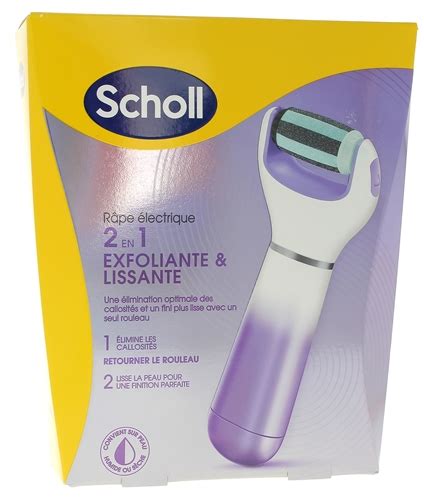 velvet smooth express pedi râpe électrique anti callosités Scholl