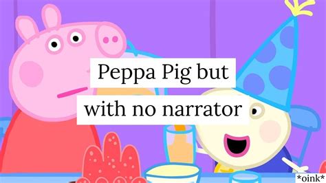 Peppa Pig Narrator - Rain Will