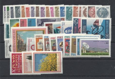 Italien Jahrg Nge Postfrisch Zur Wahl Yearsets Italy Mint Ebay