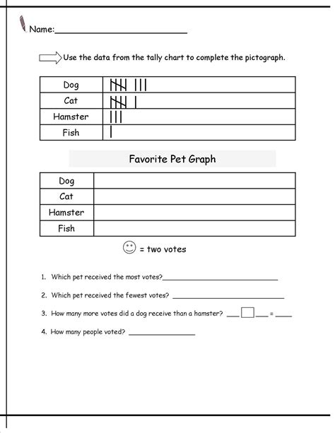 Printable Tally Chart Worksheets | Activity Shelter