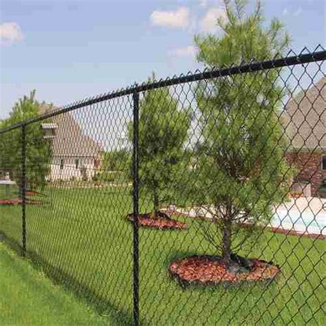 Black Chain Link Fence Manufacturer And Supplier Deze Fence