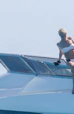 CARA DELEVINGNE In Bikini At A Yacht In Mexico 08 16 2017 HawtCelebs